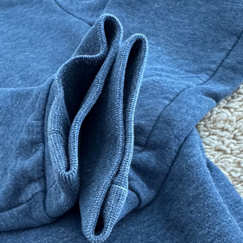 Wanakhome Womens Super Soft Heathered Blue Crewneck Crew Sweatshirt, sz M - Picture 7 of 15